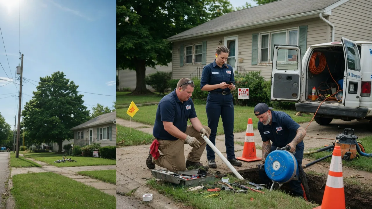 Sewer Line Repair in Wharncliffe, WV near me